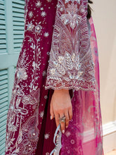 Mona 3pc Handworked Organza Suit with Sharara – Meher2