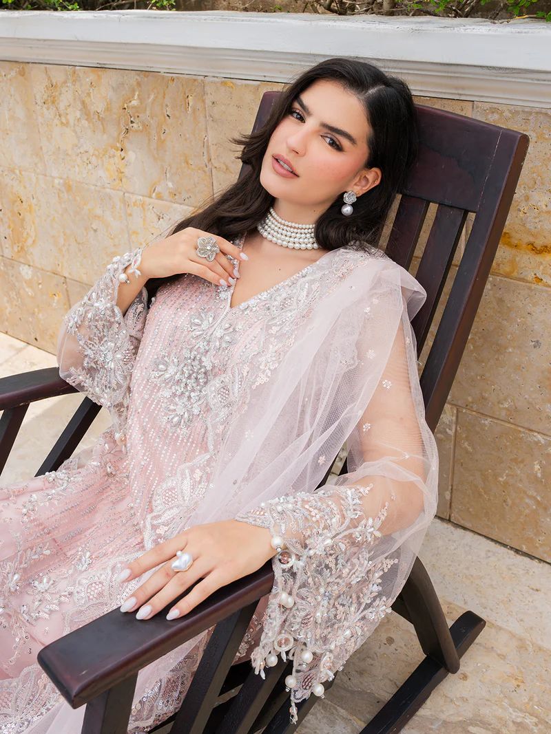 Mona 3pc Handworked Net Suit with Trousers – Meher3