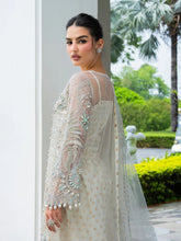 Mona 4pc Handworked Front-Open Organza Suit with Sharara – Meher4