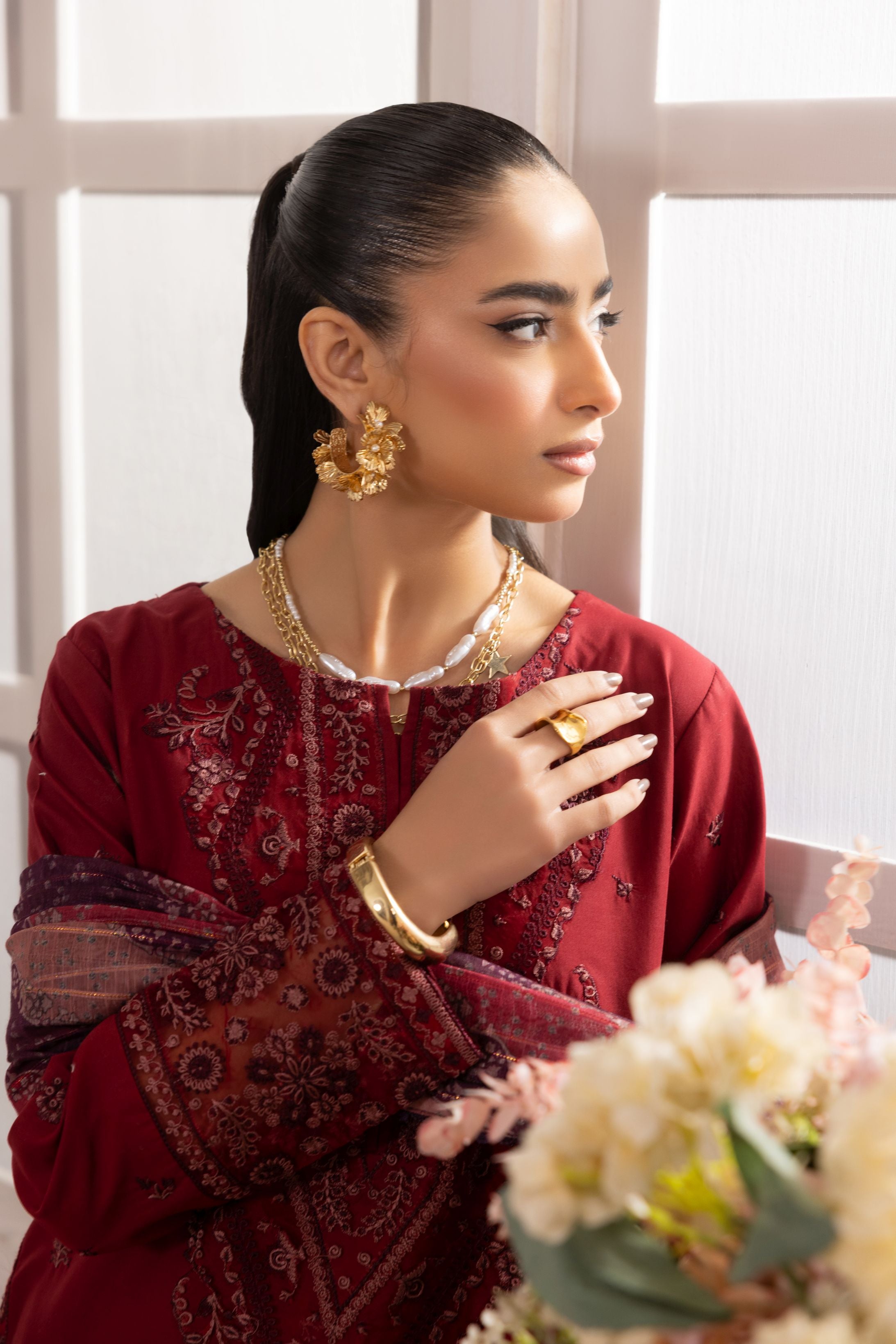 Lawn Breeze by Mohagni – 3pc Ready to Wear Cotton Suit LMB1