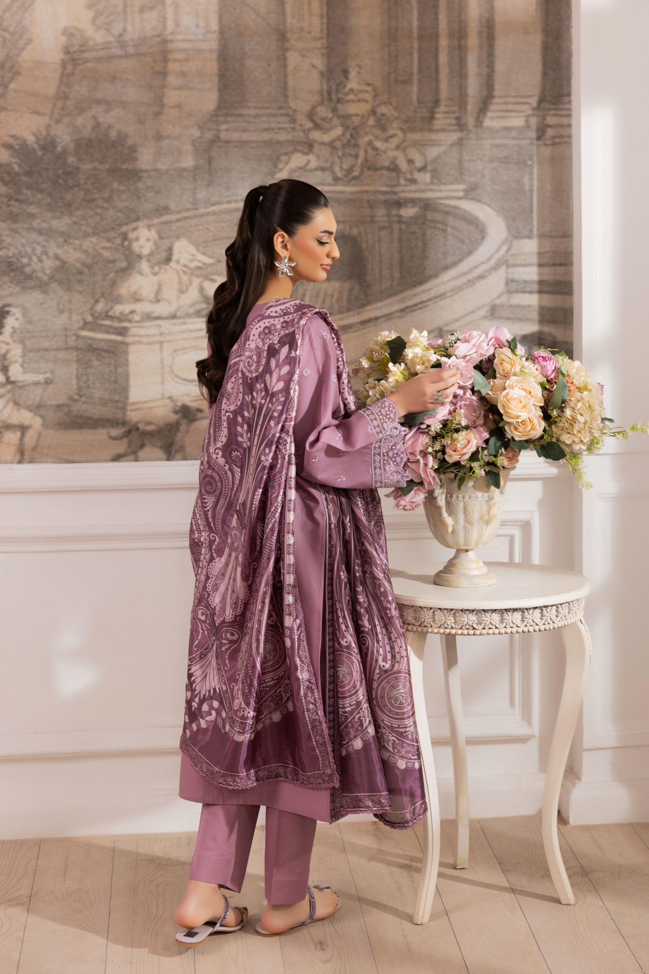 Lawn Breeze by Mohagni – 3pc Ready to Wear Cotton Summer Suit LMB2