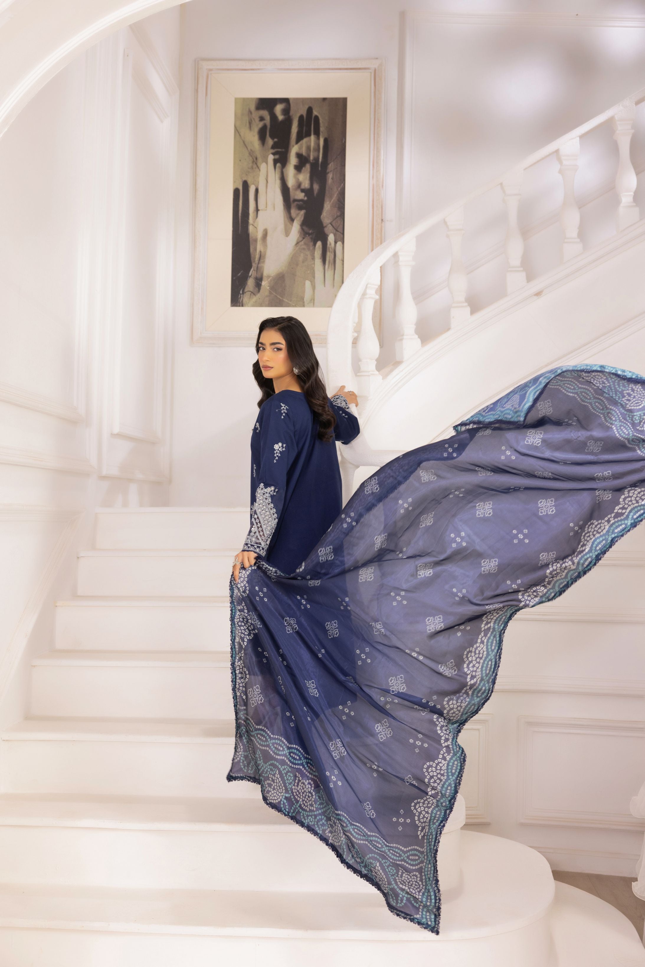 Lawn Breeze by Mohagni – 3pc Ready to Wear Cotton Womenswear Suit LMB4