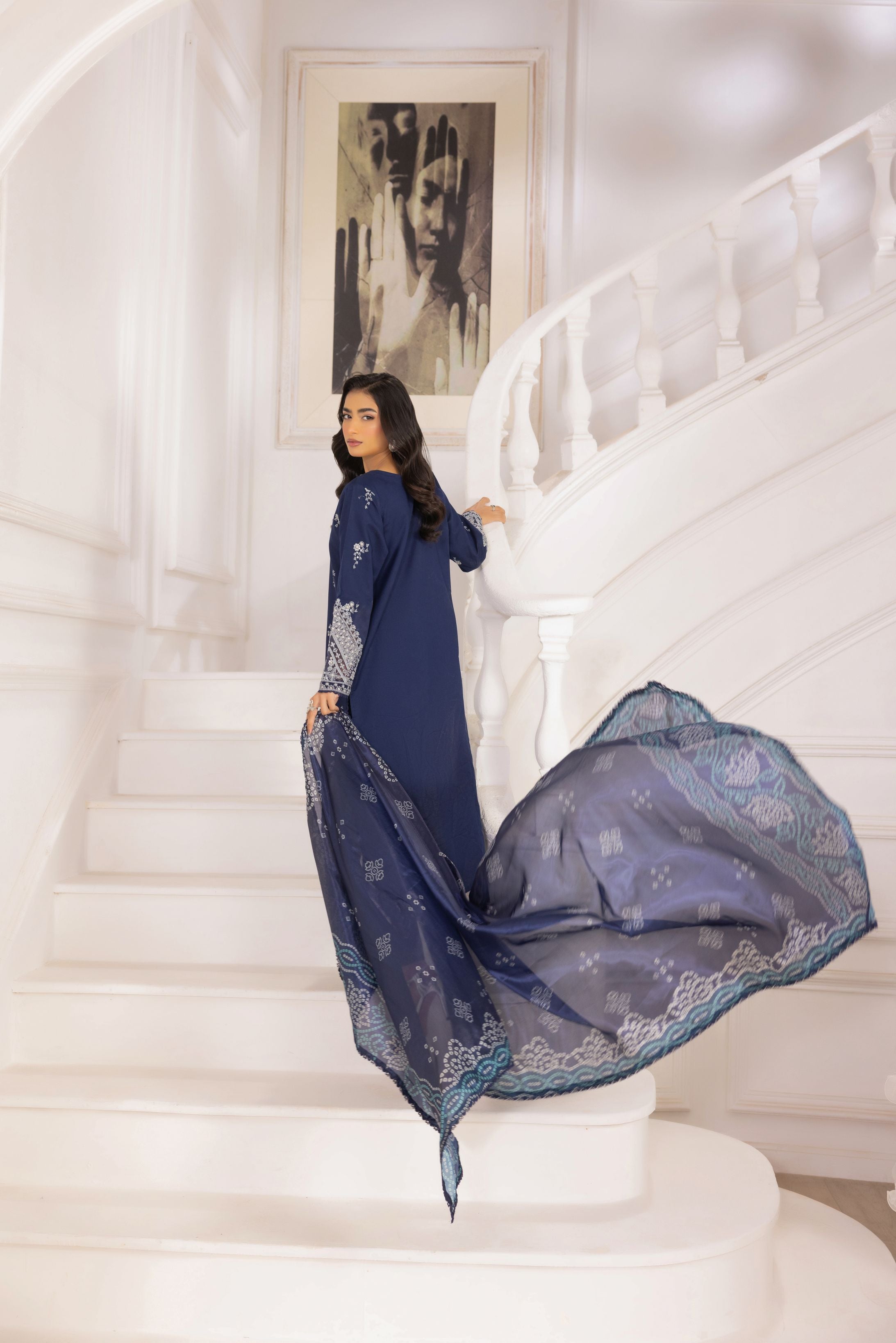 Lawn Breeze by Mohagni – 3pc Ready to Wear Cotton Womenswear Suit LMB4