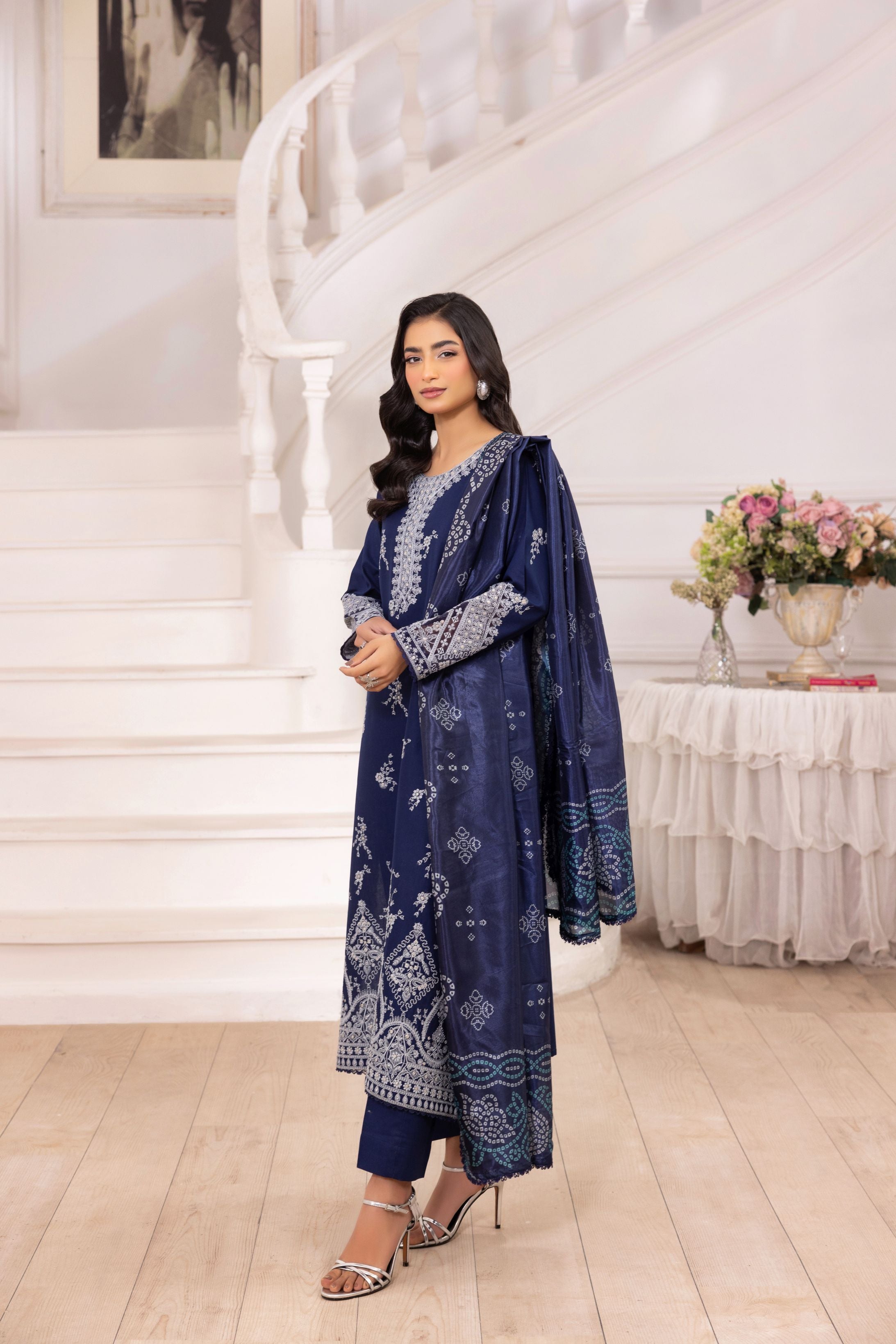 Lawn Breeze by Mohagni – 3pc Ready to Wear Cotton Womenswear Suit LMB4