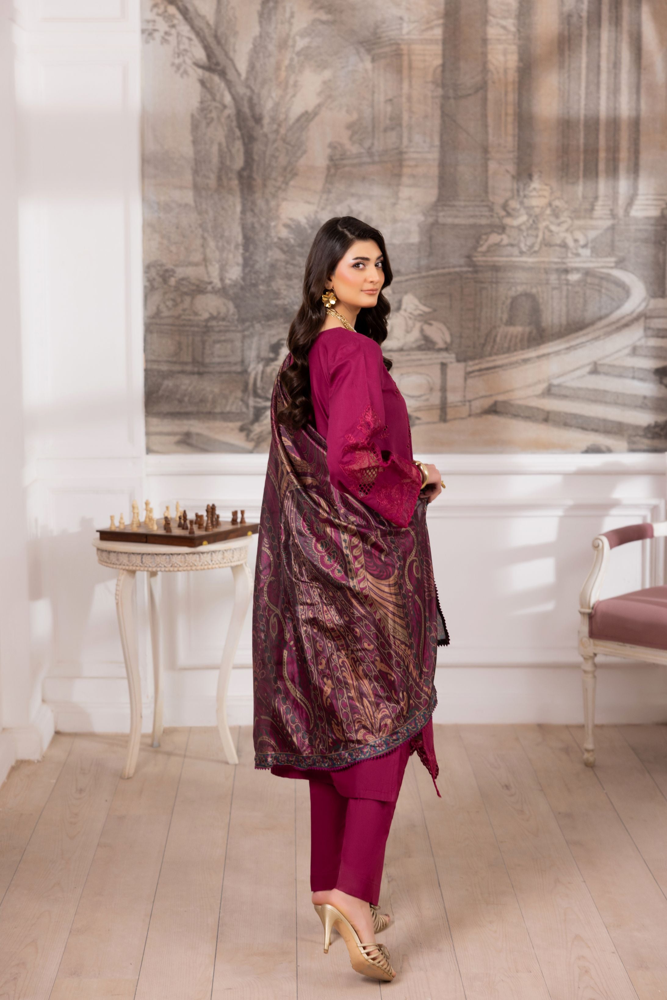 Lawn Breeze by Mohagni – 3pc Ready to Wear Cotton Summer Suit LMB6