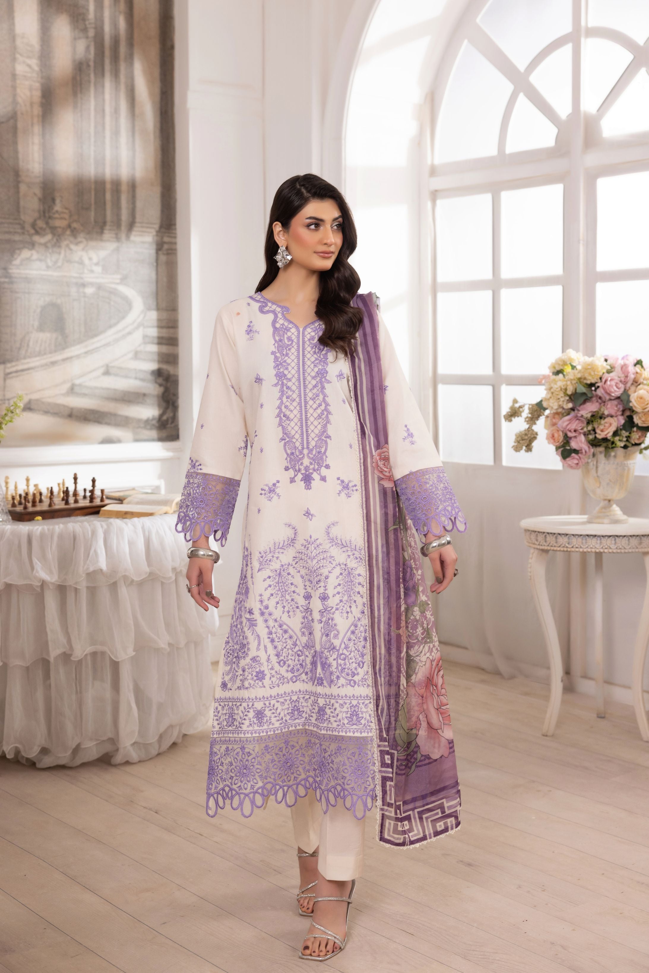 Lawn Breeze by Mohagni – 3pc Ready to Wear Cotton Suit LMB7