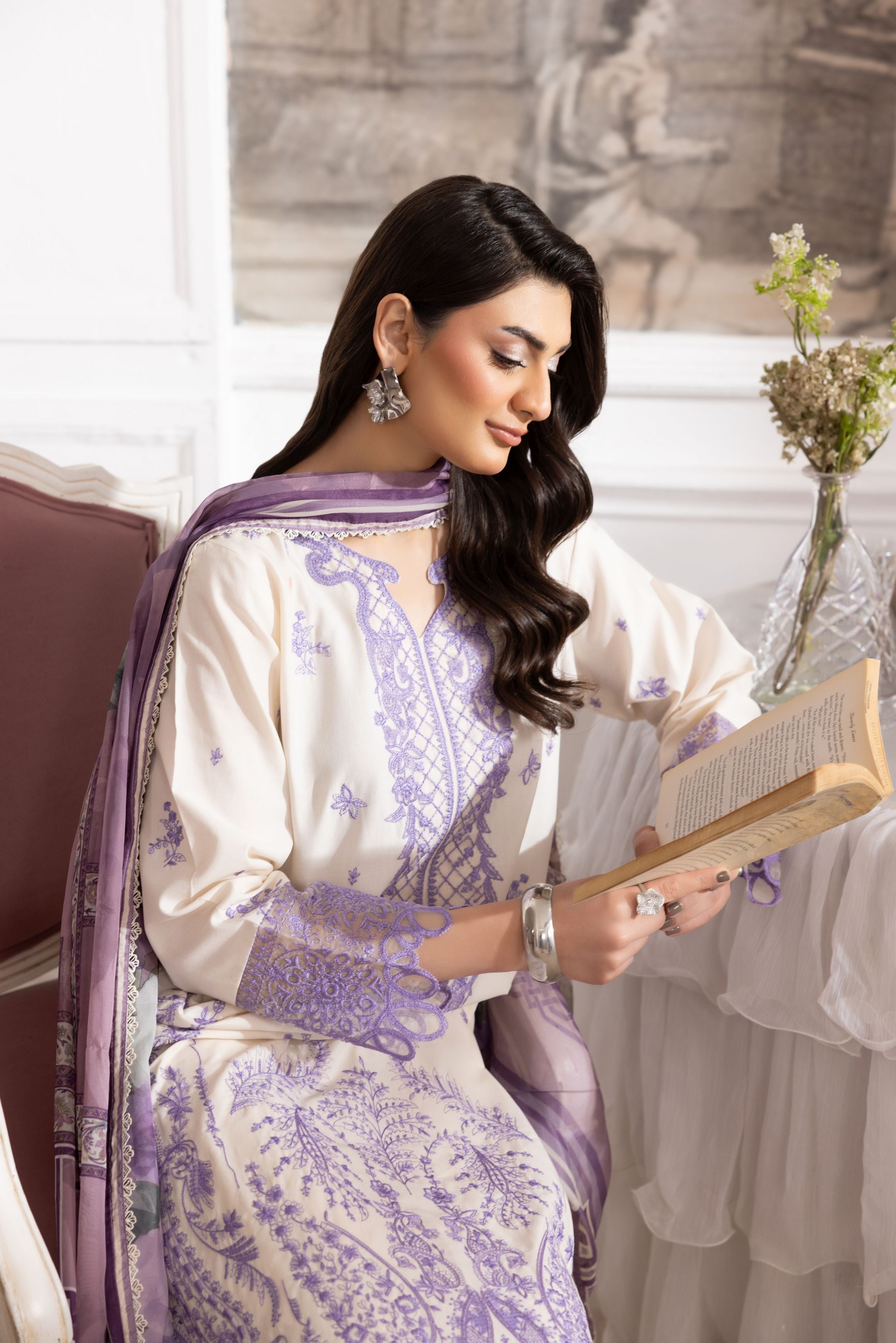 Lawn Breeze by Mohagni – 3pc Ready to Wear Cotton Suit LMB7