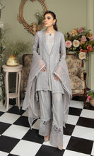 Chiffon Embroidered Gown Dress by Ain 23