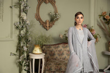 Chiffon Embroidered Gown Dress by Ain 23