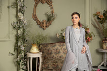 Chiffon Embroidered Gown Dress by Ain 23