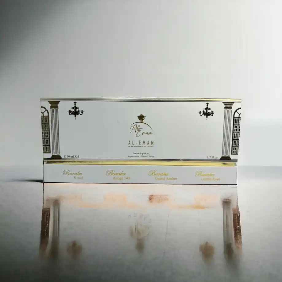 Al-Emam White 4 Piece Perfume Gift Set (50ml Each)