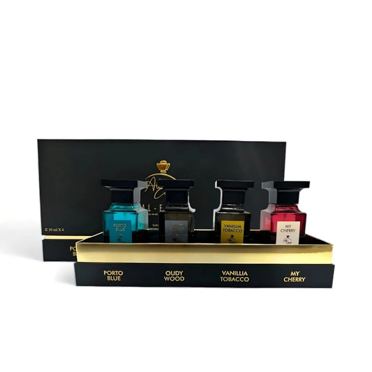 Al-Emam Black 4 Piece Perfume Gift Set (50ml Each)