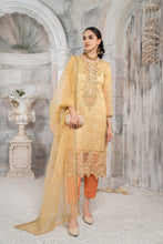 3pc Organza Embroidered Dress by Arwah YC2
