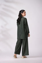 Elegant Green Crepe Silk Co-ord Set | Lush Drapes by Mohagni LDM6