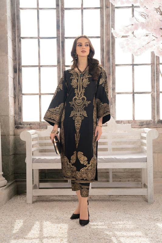 2pc Lawn Dress by Aabpara 11