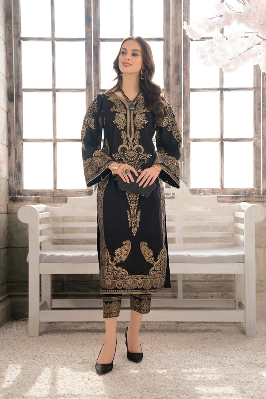 2pc Lawn Dress by Aabpara 11
