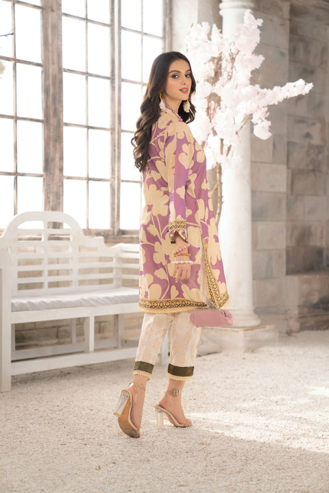 2pc Lawn Dress by Aabpara 03