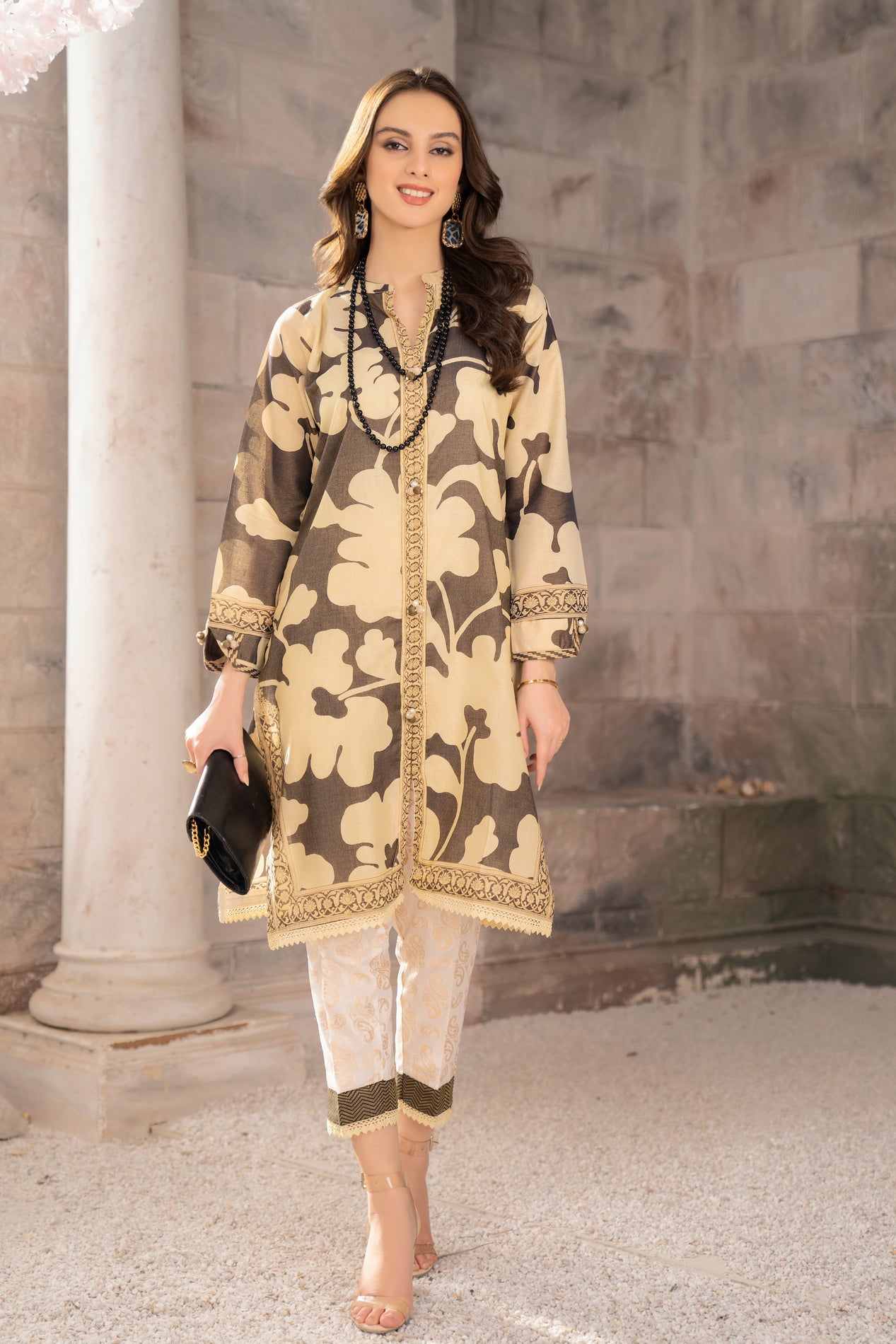 2pc Lawn Dress by Aabpara 04