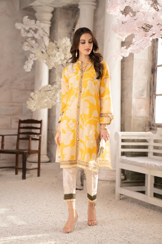 2pc Lawn Dress by Aabpara 05