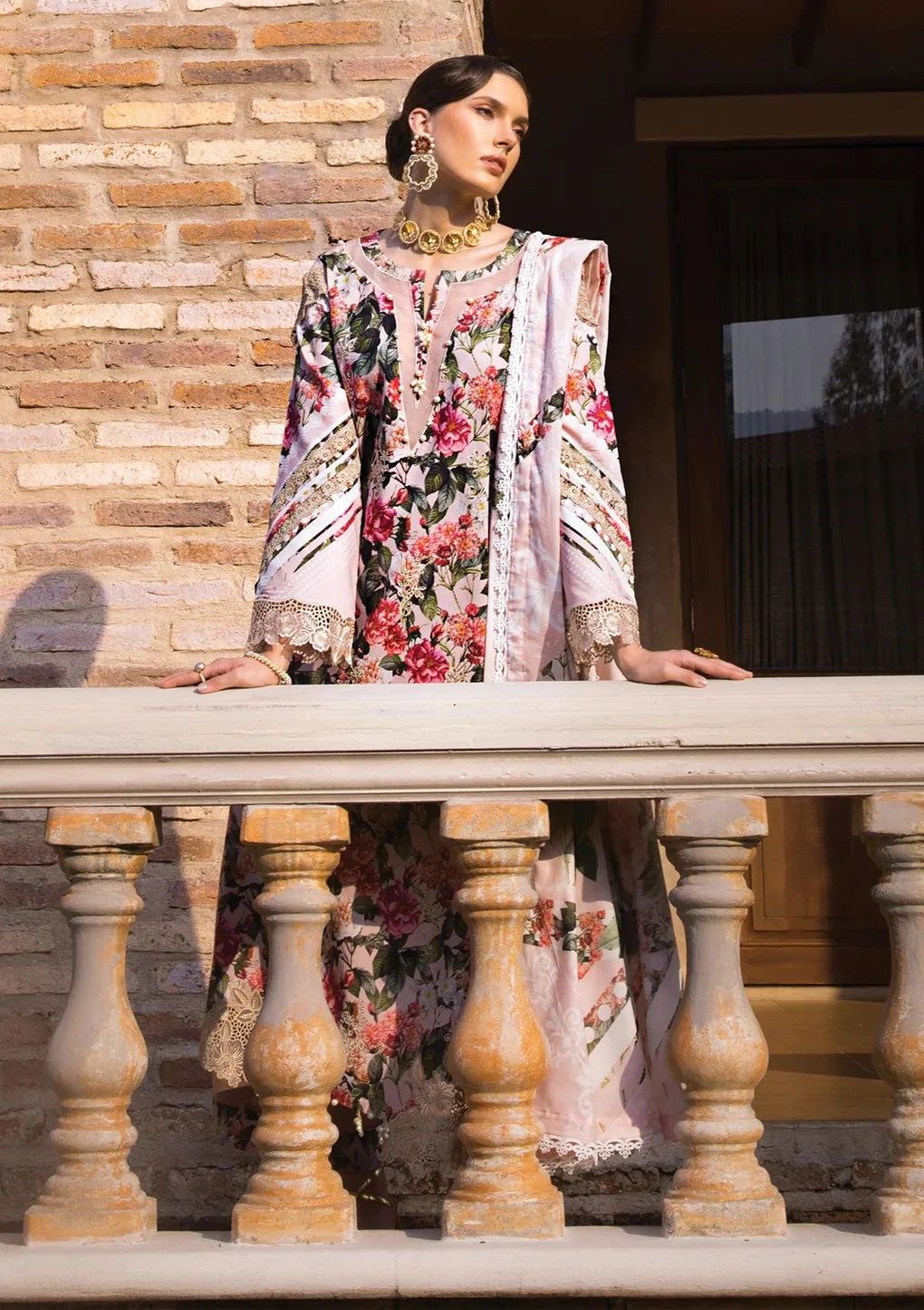 ELAF Chikankari Lawn SOIR ECT-01A
