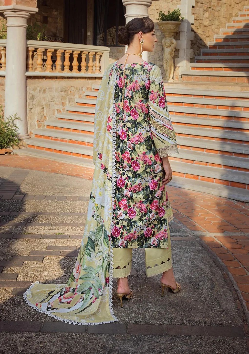 ELAF Chikankari Lawn CHARM ECT-01B