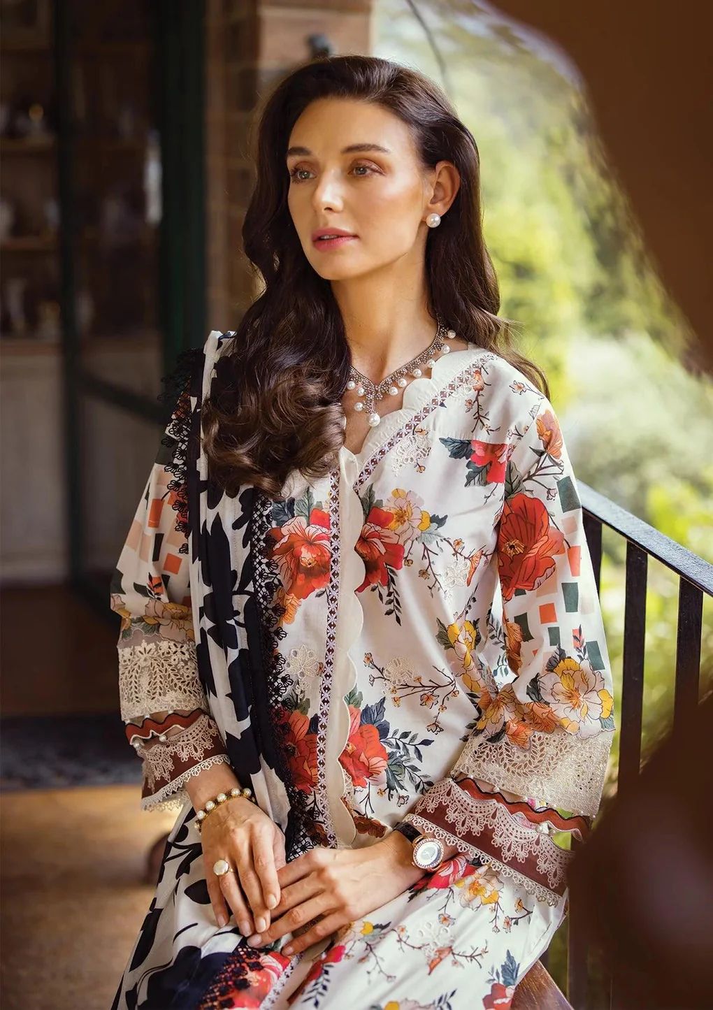 ELAF Chikankari Lawn MELROSE ECT-02A