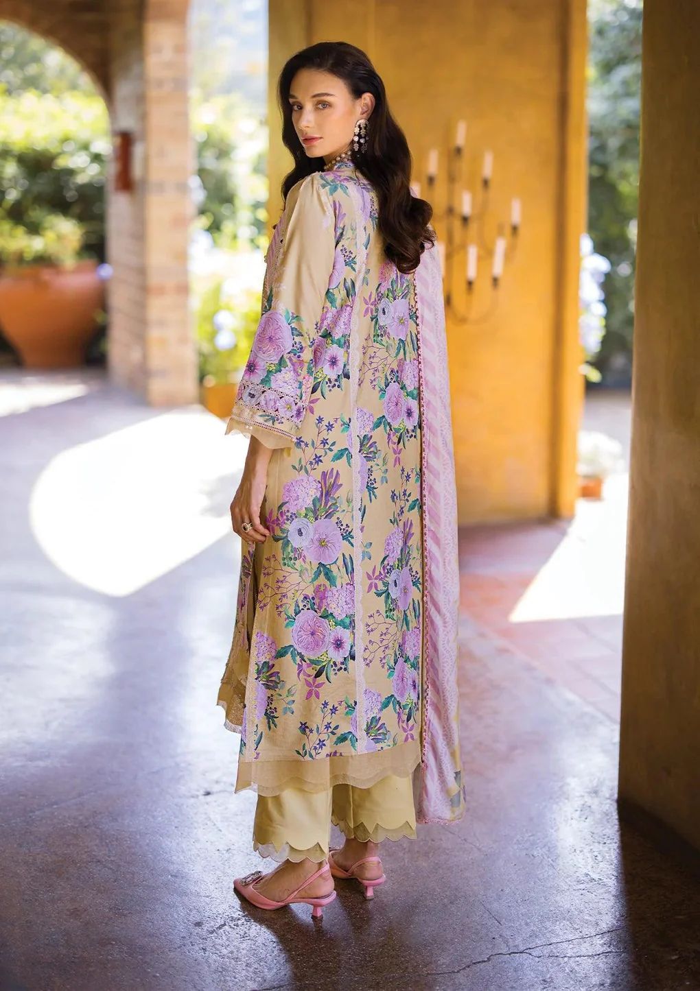 ELAF Chikankari Lawn TWINKLE ECT-04A