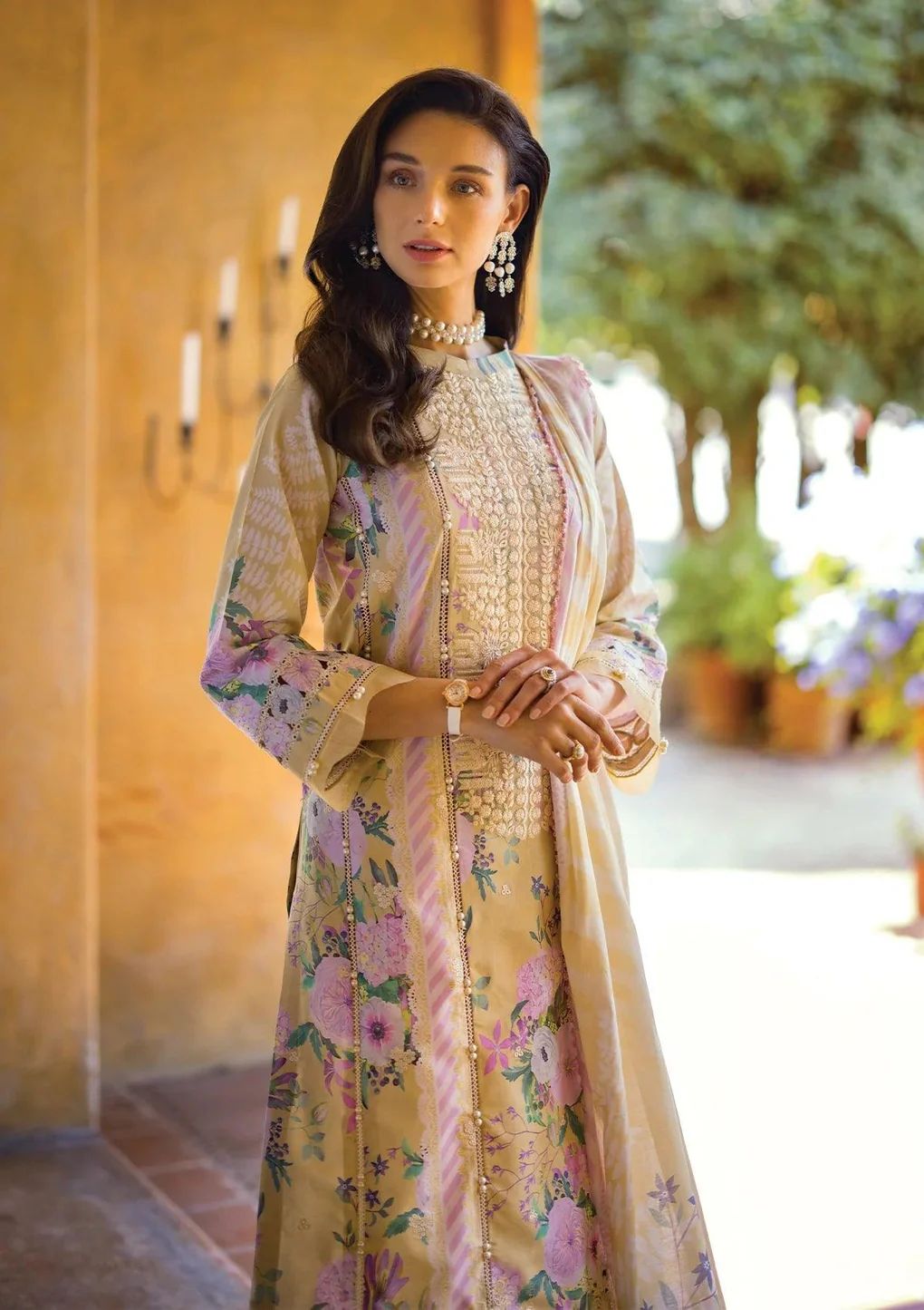 ELAF Chikankari Lawn TWINKLE ECT-04A