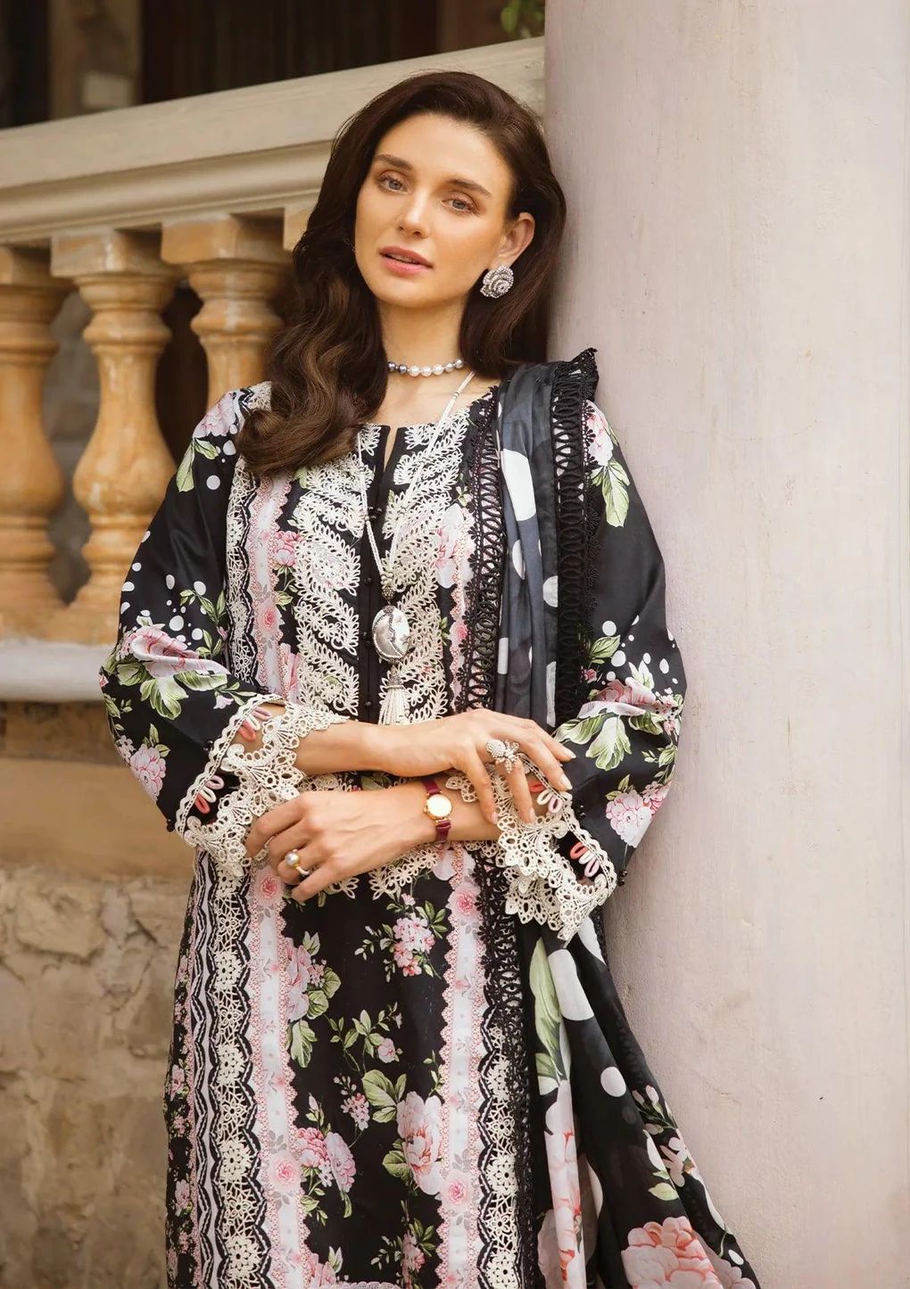 ELAF Chikankari Lawn WILD FLOWER ECT-05B