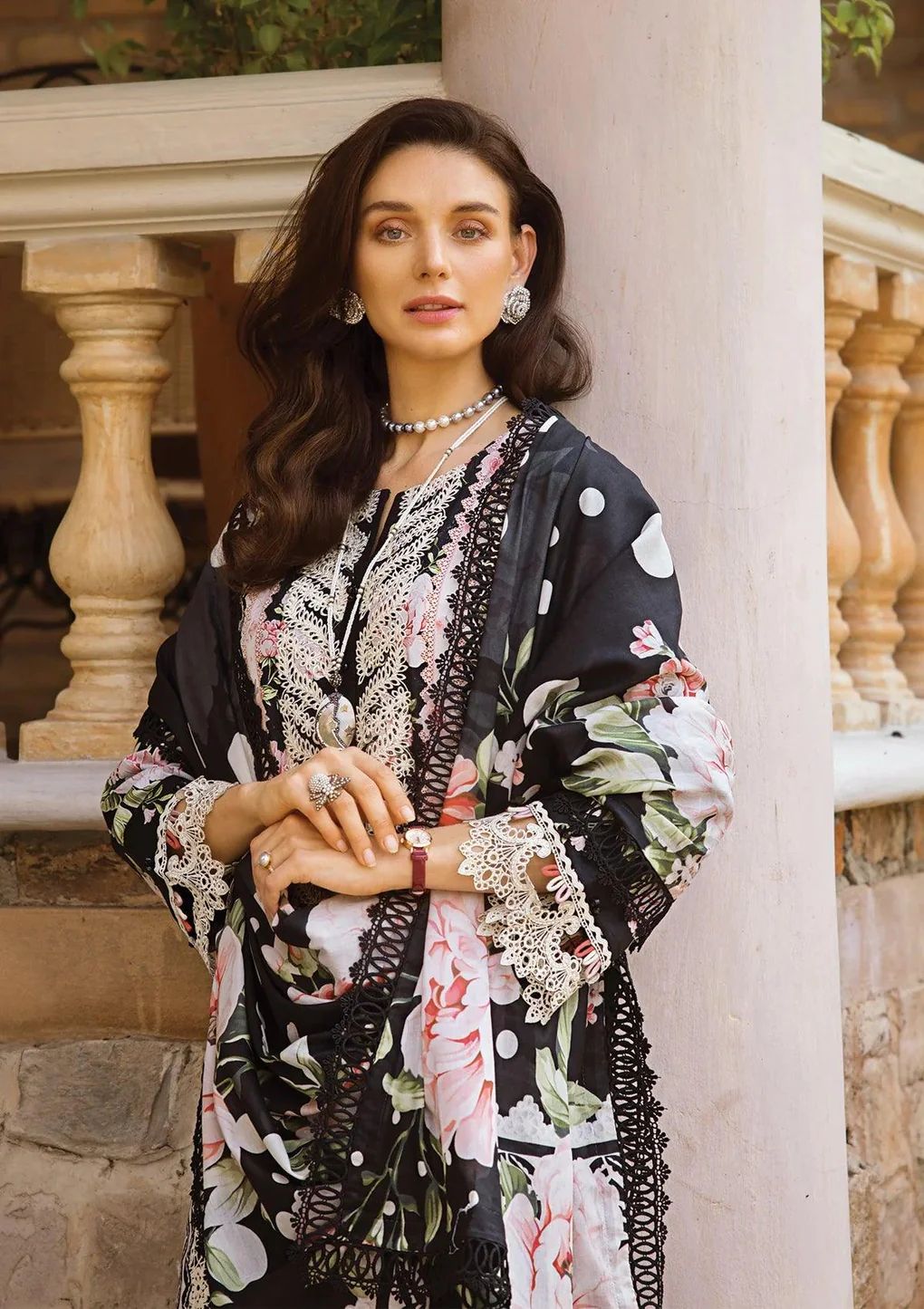 ELAF Chikankari Lawn WILD FLOWER ECT-05B