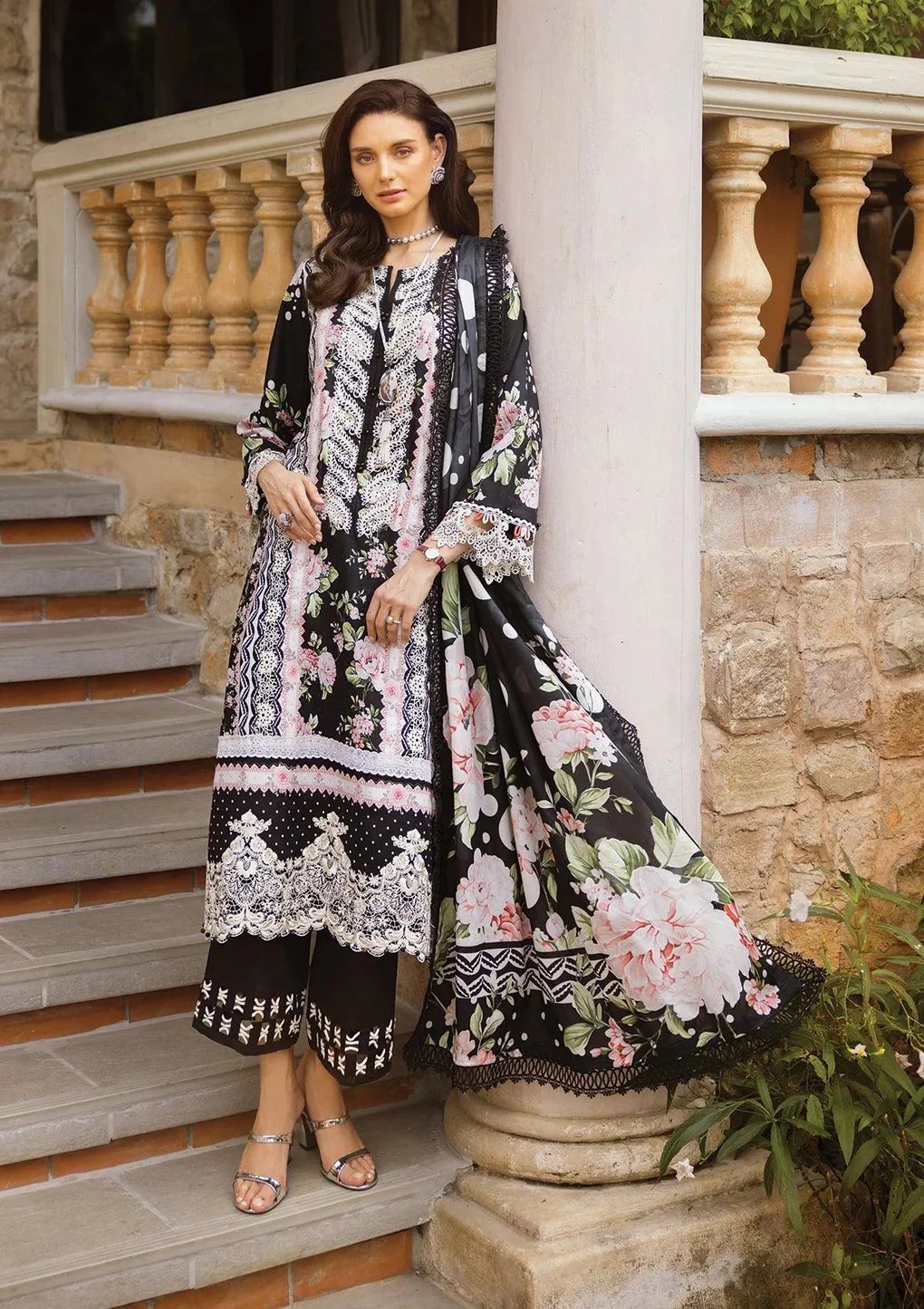 ELAF Chikankari Lawn WILD FLOWER ECT-05B