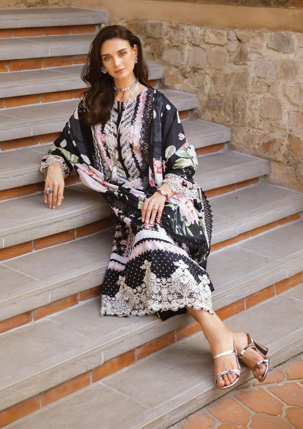 ELAF Chikankari Lawn WILD FLOWER ECT-05B