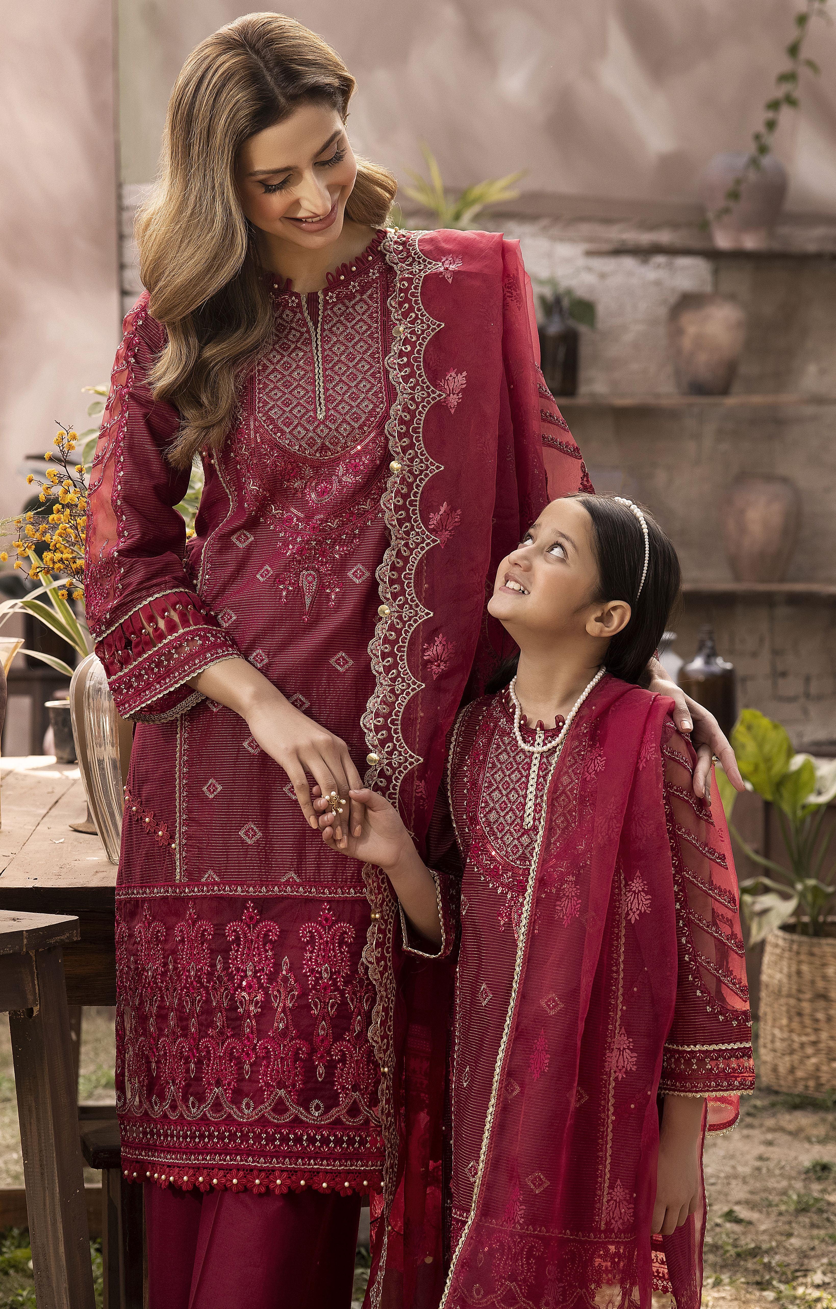 Eid Lawn For Girls by Mona ELMG7