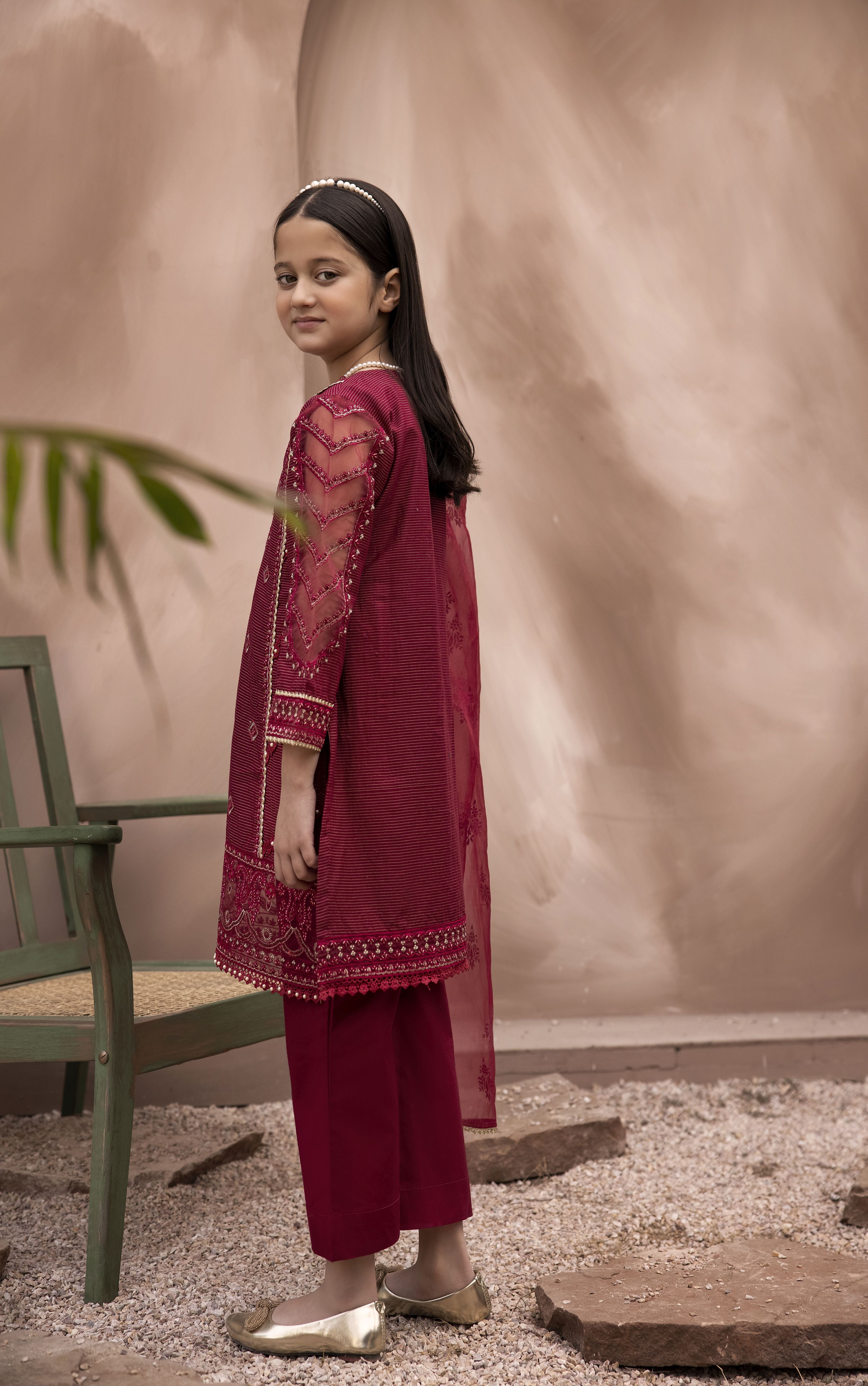 Eid Lawn For Girls by Mona ELMG7