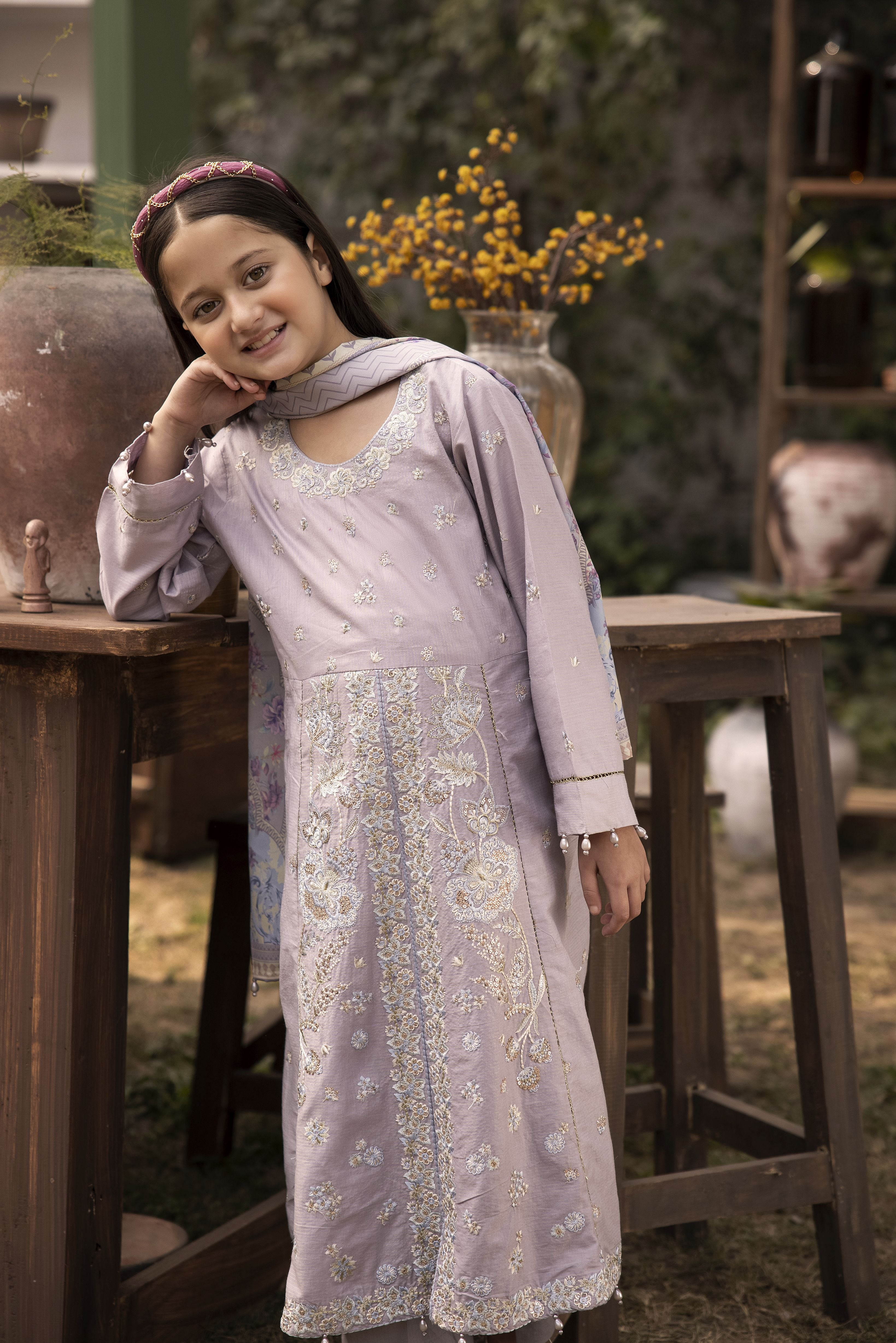 Eid Lawn For Girls by Mona ELMG2