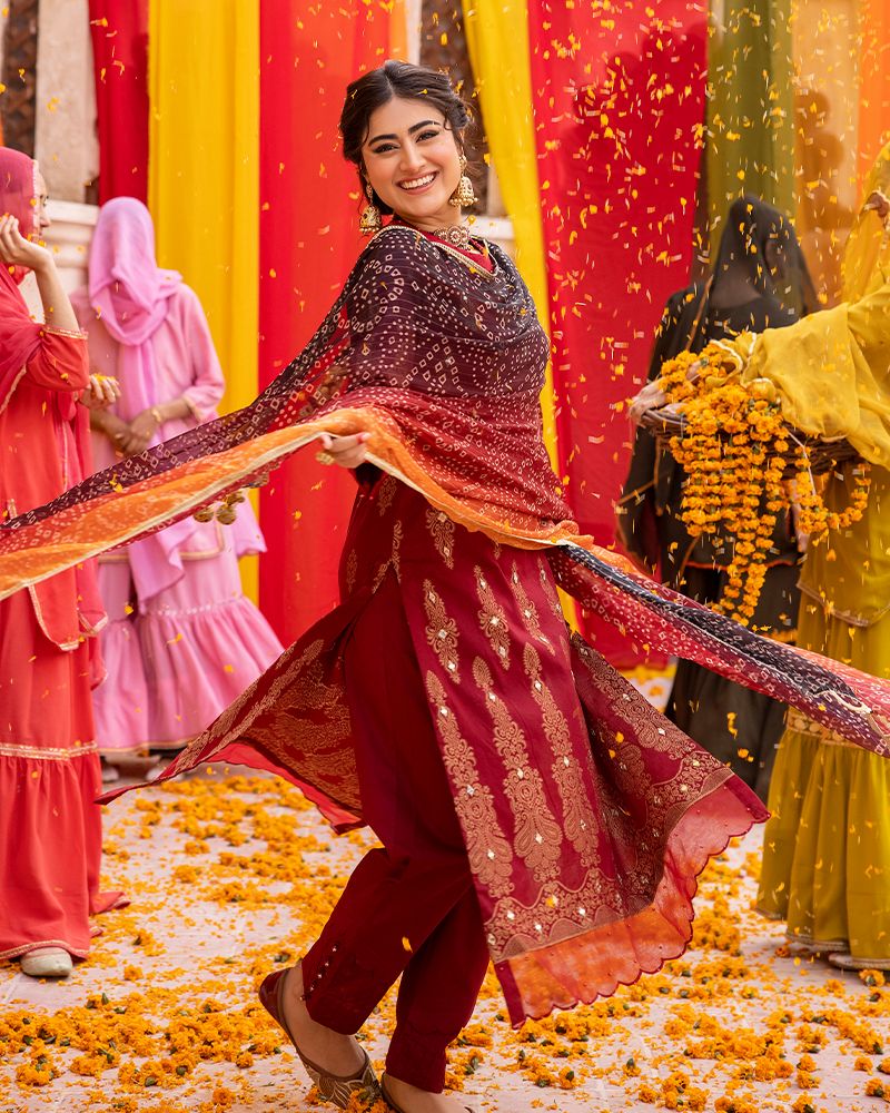 Zeenat-e-Eid Jacquard Lawn Collection by Mona MZE6