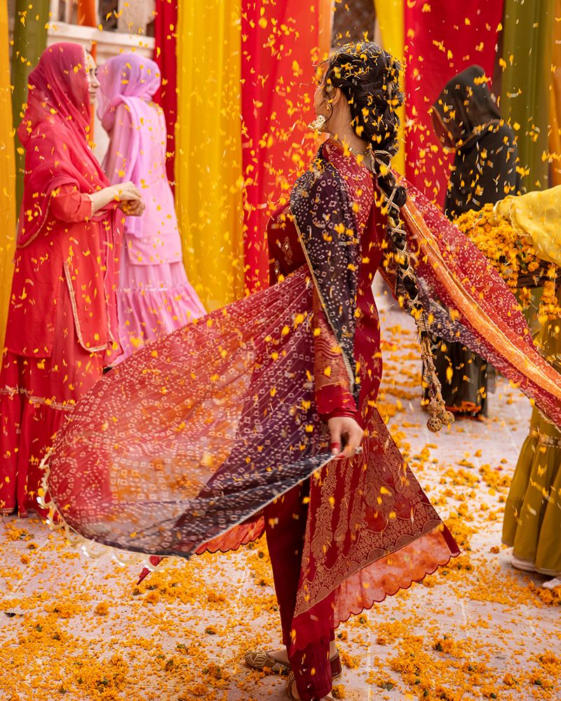 Zeenat-e-Eid Jacquard Lawn Collection by Mona MZE6