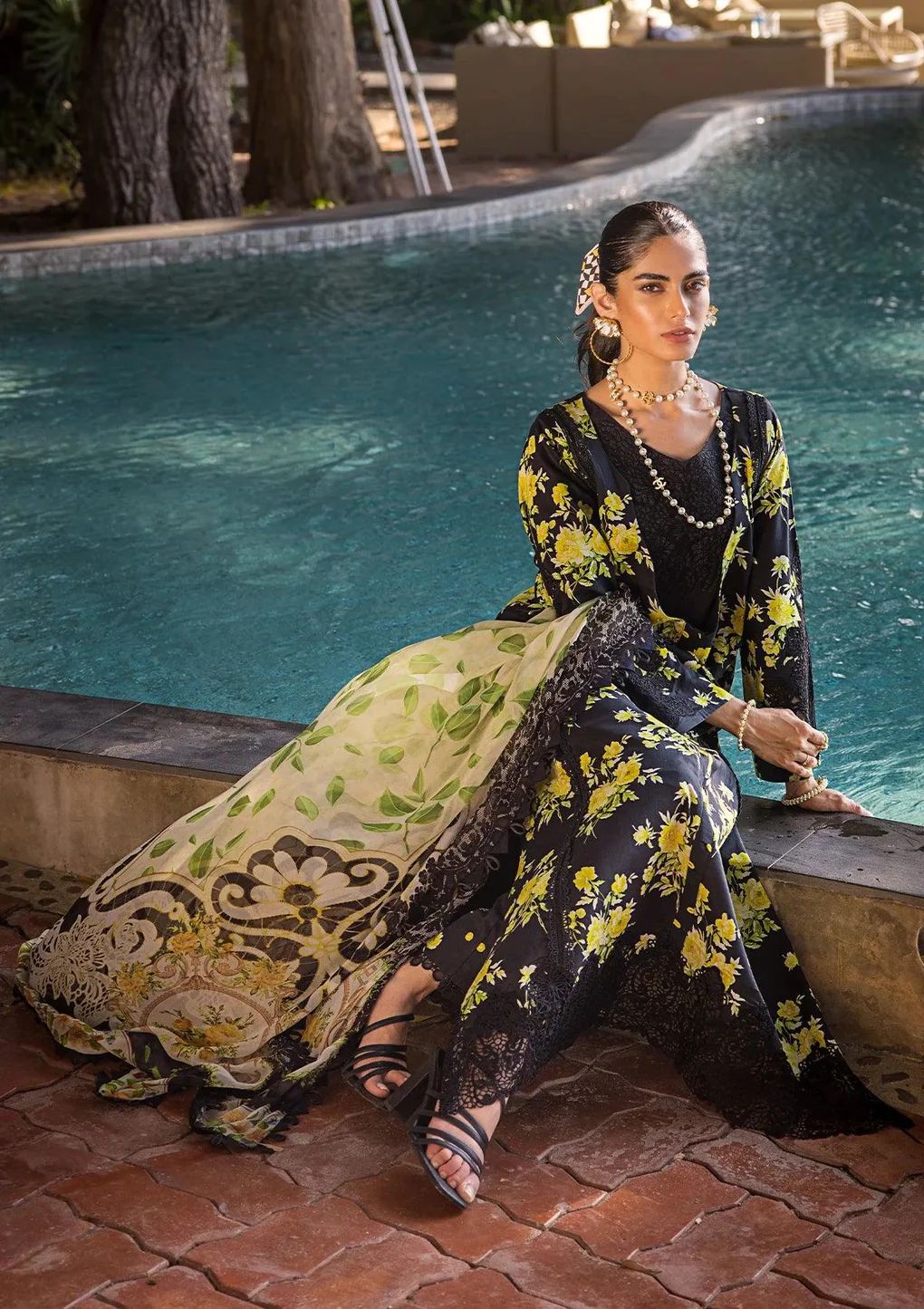 ELAF Signature Lawn Collection ESL-06A ECLIPSED DREAM