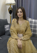 Organza Formal Handwork Long Frock Y2