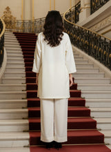 Zaiwa Linen Embroidered 2pc Winter Casual Co-Ord Set ZWL16