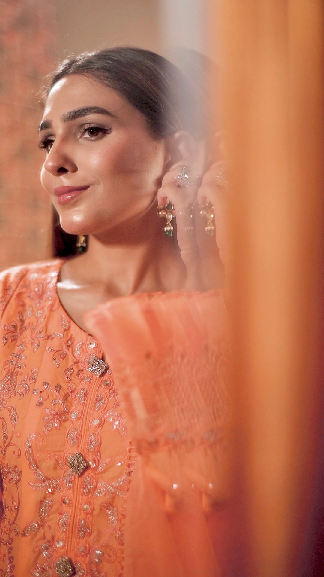 Cotton Embroidered Frock Y5