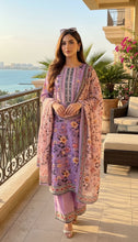 Impulse 3pc Printed Polyester Lawn Suit – IMP22