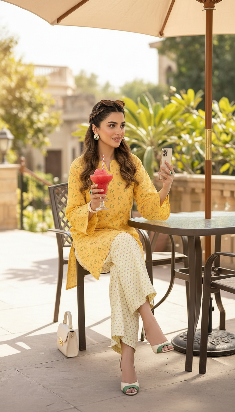 Impulse Summer Edit 2pc Printed Lawn Suit IMP1