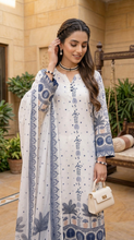 Impulse 3pc Printed Polyester Lawn Suit – IMP23