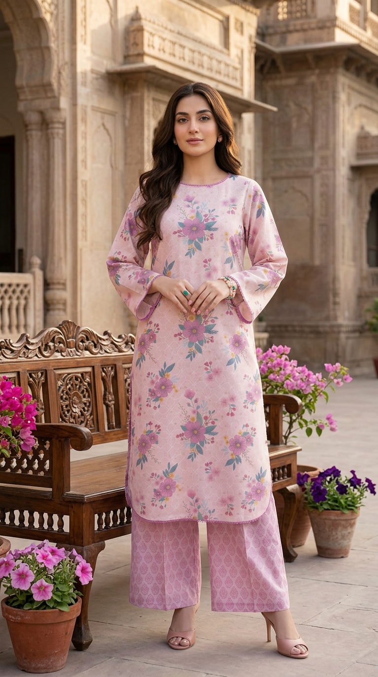 Impulse Summer Edit 2pc Printed Lawn Suit IMP11