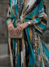 Zaiwa Embroidered Poly Silk Kaftan Ready-to-Wear ZWL19