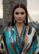 Zaiwa Embroidered Poly Silk Kaftan Ready-to-Wear ZWL19