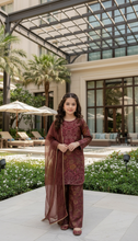 SM9 Sitara by Mohagni 3pc Girls  Suit with Monar Dupatta