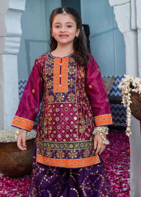 3pc Girls Formal Dress by Mona KM10