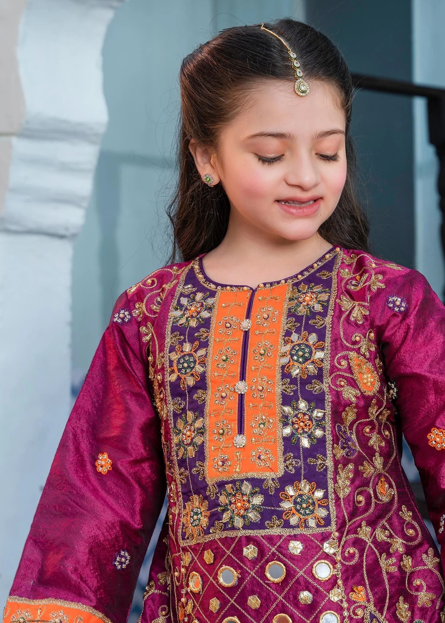 3pc Girls Formal Dress by Mona KM10